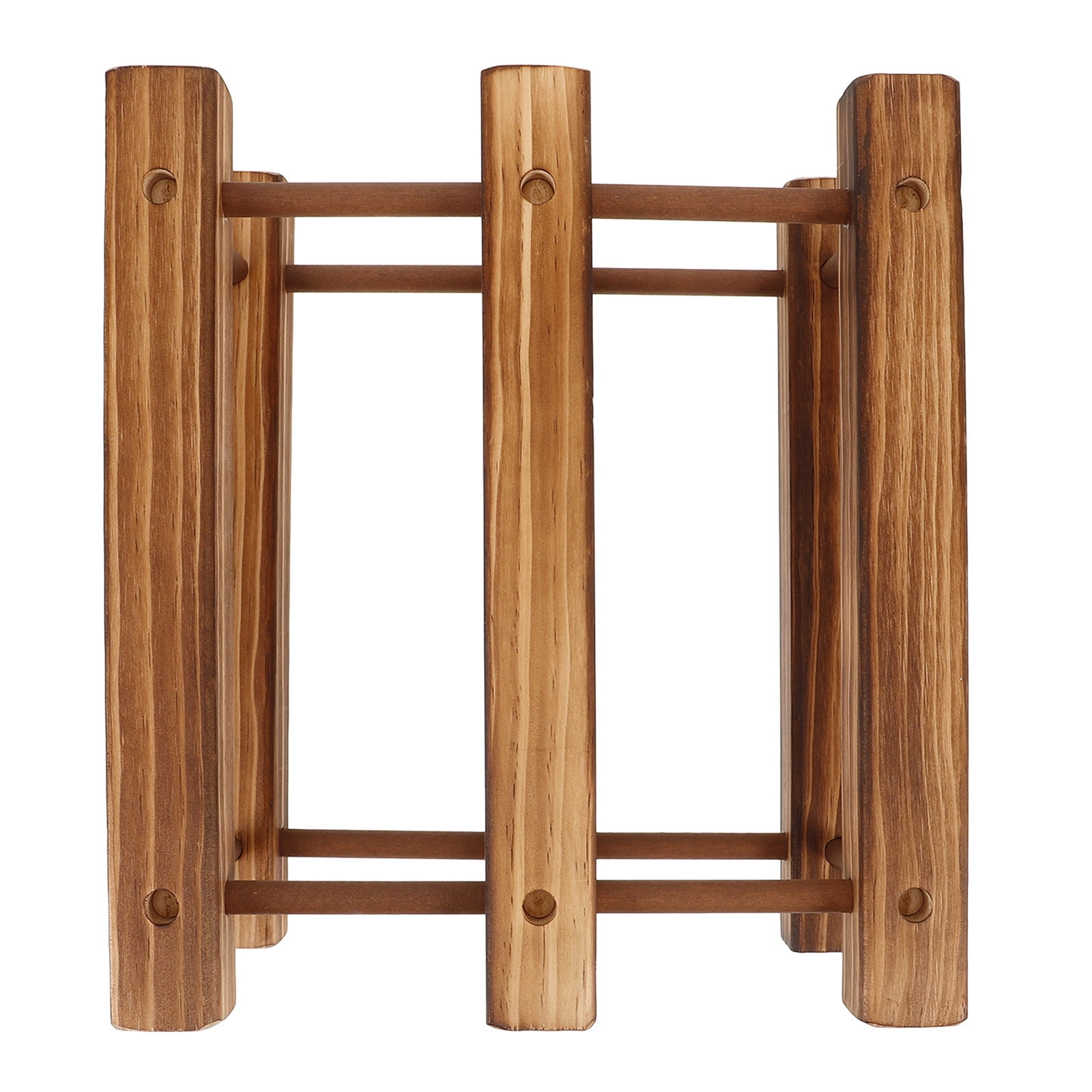 SOPOTUTU Golden Solid Wood Wine Rack for Cabinet with Sturdy Construction and Elegant Style