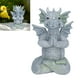 thumbnail image 5 of Estatua Meditada De Dinosaurio, Escultura De Dinosaurio Pequeño De Forma Vívida, Mano De Obra Exquisita Realista Para Jardín ANGGREK AH3409, 5 of 8