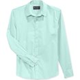 thumbnail image 1 of American Rag Solid LS Button Up Shirt para hombre, azul, grande, 1 of 1