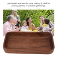 thumbnail image 3 of Serving Platter, Reusable Kitchen Food Dish Large Salad Bowl Snack Plate for Fruit Cookies Dessert Turkey, 3 of 7