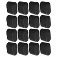 thumbnail image 2 of Inteprter 16 Uds. Gorros para patas de silla, muebles, ligeros, transparentes, punta de pata de mesa, evita arañazos, cubierta de pie para el Decoración del hogar Negro 15*30mm, 2 of 6