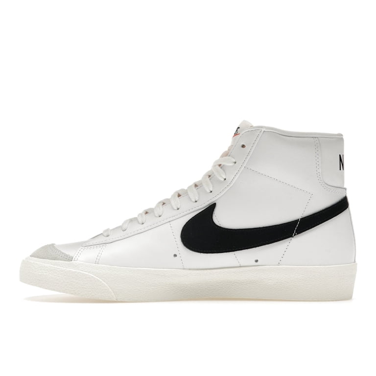 Nike Blazer Mid \'77 Vintage Sneakers - Men\'s Size 9 - White & Black - Lace-Up - Nike Blazer Mid  main image 2