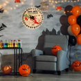 thumbnail image 2 of Calendario de Adviento de madera escalofriante para Halloween, cuenta atrás, decoraciones creativas para el hogar, colgantes de vacaciones, 2 of 4