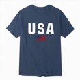 thumbnail image 4 of NOLDARES Men's Crewneck Short Sleeve Graphic Tees Perfect for Summer Beach Getaways(Navy,M), 4 of 4
