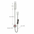 thumbnail image 7 of 30 LED Flexible Gooseneck Work Light with Magnetic Base, 360° Adjustable Sewing Lamp for Workbench Lathe Drill Press, Eye Protection 3W Bright Lighting for Crafting Reading Desk, 7 of 7