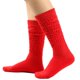 thumbnail image 2 of Calcetines cálidos de color liso para mujer de los años 80 a 90, calcetines de punto apretado y muy largos., 2 of 4