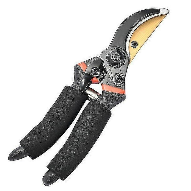 Premium Garden Secateurs Heavy Duty - Pruning Shears - Gardening Shears - Gardening Scissors - Stylish Black Handle
