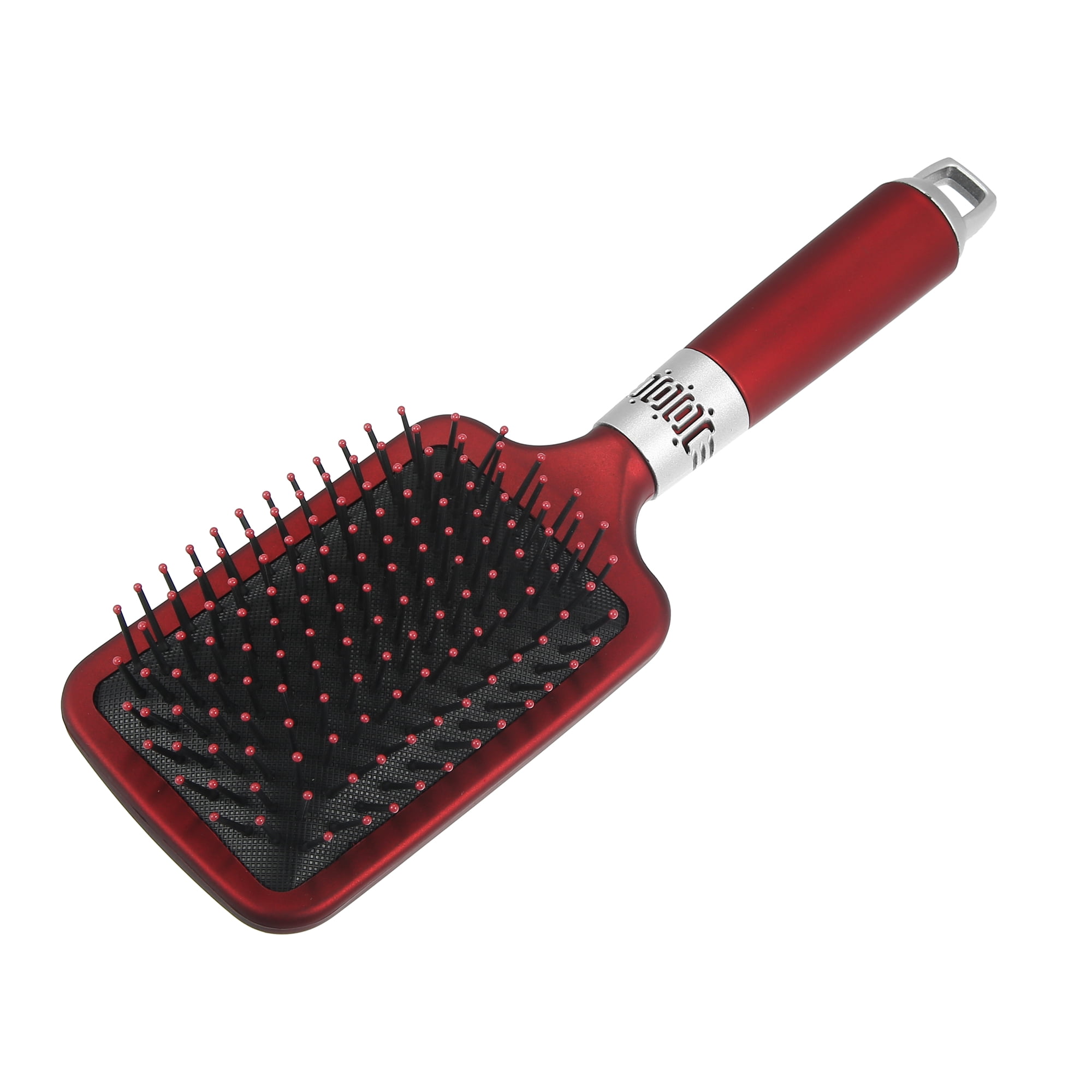 Unique Bargains Wet and Dry Detangling Hair Brush Hair Combs Red