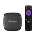 thumbnail image 1 of Reproductor de video Irfora X88 PRO S Android 10.0 Smart TV Box Allwinner H616 Quad-core H.265 VP9 6K Decodificación UHD 4K Media Player 2.4G / 5G WiFi de doble banda 100M LAN BT5.0 4GB + 128GB con co Irfora Reproductor de video, 1 of 7