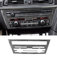 thumbnail image 1 of Real Bright Soft Car Interior Carbon Fiber Sticker DecorationCarbon Fiber Interior Radio Console Cover For BMW 6 Series F12 F13 2011-18Auto Car Protection Interior Accessories, 1 of 8