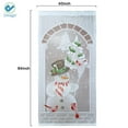 thumbnail image 5 of Deago 2 Pcs Merry Christmas LED Light up Window Curtains Xms Santa Snowman Panels Ornaments For Party Walls Door Home Decorations (Santa+Snowman), 5 of 8
