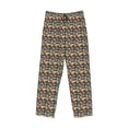 thumbnail image 6 of Daiia Doodle Food Men's Sleep Pant with Pockets and Drawstring,Pajama Pants-Medium, 6 of 9