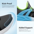 thumbnail image 5 of DREAM PAIRS Kids' Slip-On Sneakers, Lightweight Breathable Running Shoes with Non-Slip Flexible Sole for Walking, School, Gym and Play, 5 of 6