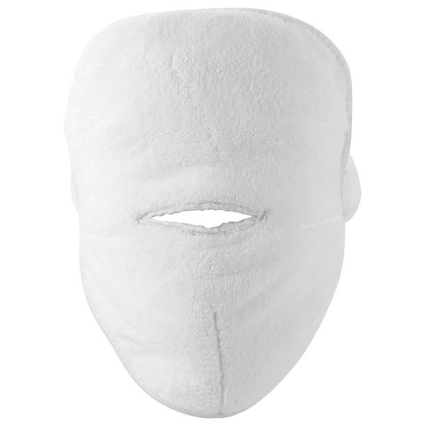 Toalla de compresa fría y caliente para mascarilla facial, mascarilla hidratante para spa facial en casa.