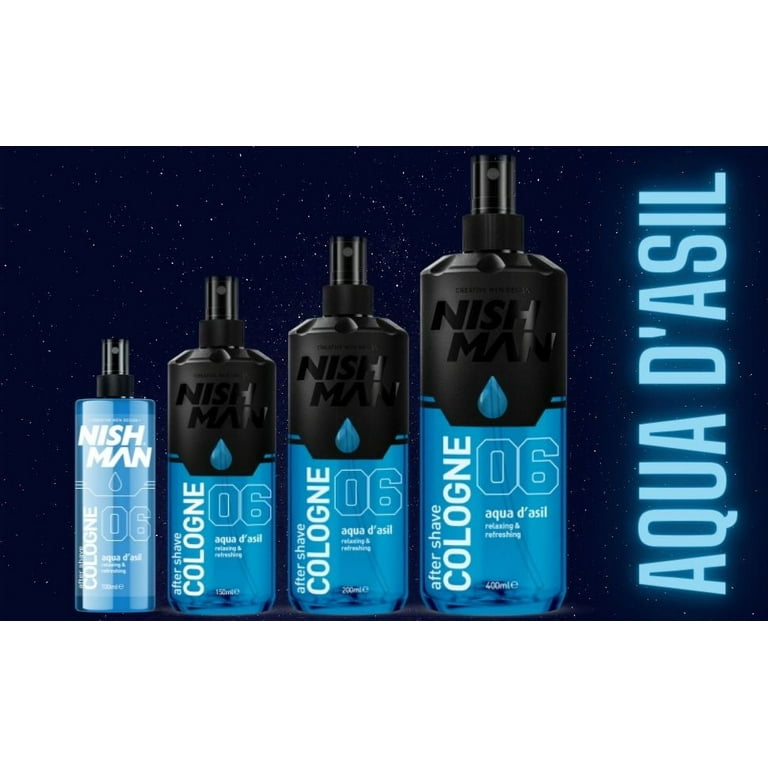 Nishman After Shave Cologne - Aqua D'asil 06 - Walmart.com