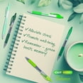 thumbnail image 3 of Pilot, bolígrafos de gel G2 Premium, paquete G2 Boost Greens, The Colors of Balance, paquete de 8, punta fina de 0,7 mm, varios, 3 of 7
