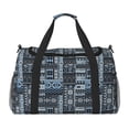 thumbnail image 1 of Easygdp Snowflake Vintage Pattern Bolsa de Gimnasio, Bolsa de Viaje Duffel, Bolsa de Fin de Semana con Compartimentos, Bolsa de Mano para Noche, 1 of 7