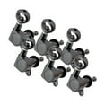 thumbnail image 2 of 6 Pcs Tuners Fermés Complets pour Guitare Acoustique Électrique, 2 of 6