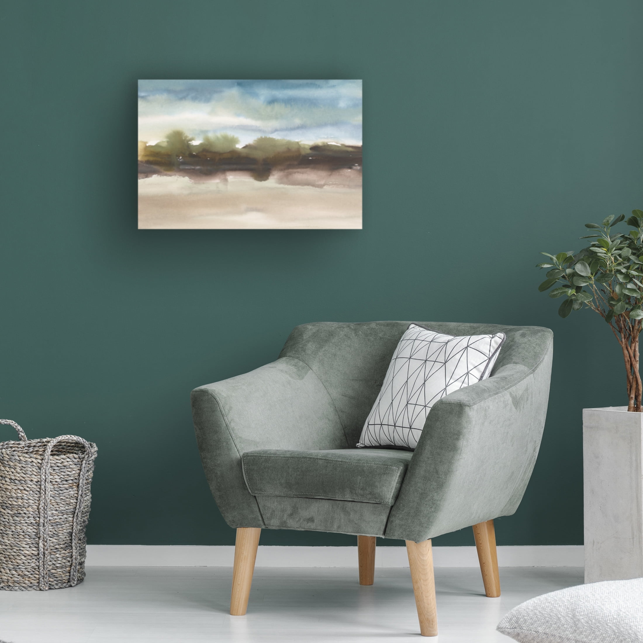 Trademark Fine Art Ethan Harper  Blended Treeline I Canvas Wall Art