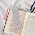 thumbnail image 4 of Kdxio Tulips Flowers Print Metal Tassel Bookmarks,Perfect Gift for Art Lovers and Bookworms Metal Bookmarks for Women, 4 of 8