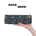 thumbnail image 3 of Xecao Undersea Animals Print Leather Pencil Case -Stationery Bag Pen Holder for Work & Office, 3 of 5