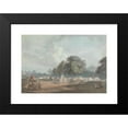 thumbnail image 2 of Samuel Davis 24x17 Black Modern Framed Museum Art Print Titled - The Hur Rangers Encamped at Colgong, 2 of 5