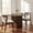 Walnut, variant on Christopher Knight Home 45" Modern Square Dining Table with Pedestal Base, Seats 4, Espresso