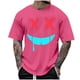 thumbnail image 1 of Camisetas de Cuello de la Tripulación de los Hombres de Poliéster Impreso en Seco Rápido, Cuello Redondo de Corte 3D para Gimnasio, Carrera, Ciclismo Y Ocasional, 1 of 4