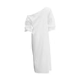 thumbnail image 3 of Dvprdro Womens Summer Party Maxi Dress Off Shoulder 3/4 Sleeve Bodycon Solid Ruched, 3 of 8