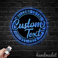 thumbnail image 4 of Handmadetneonsign Patio Welcome Metal Wall Art Light, Text Metal Sign Wall Decor, Words Metal Decor 49856, 4 of 5
