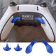 thumbnail image 5 of Manija Metal Tecla Trasera 4 piezas de accesorios de lengüeta trasera de reemplazo de metal para el controlador PS5 Elite (azul), 5 of 6