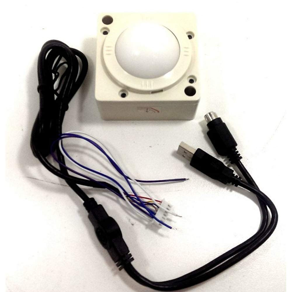 Track Ball 2 inch Arcade Game Trackball for PC or MAC USB Connector