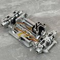 thumbnail image 3 of Metal Chassis and Second Stage Plate for Mini-Q 1/28 Remote Control Drift Car Upgrade Parts, Red, 3 of 5