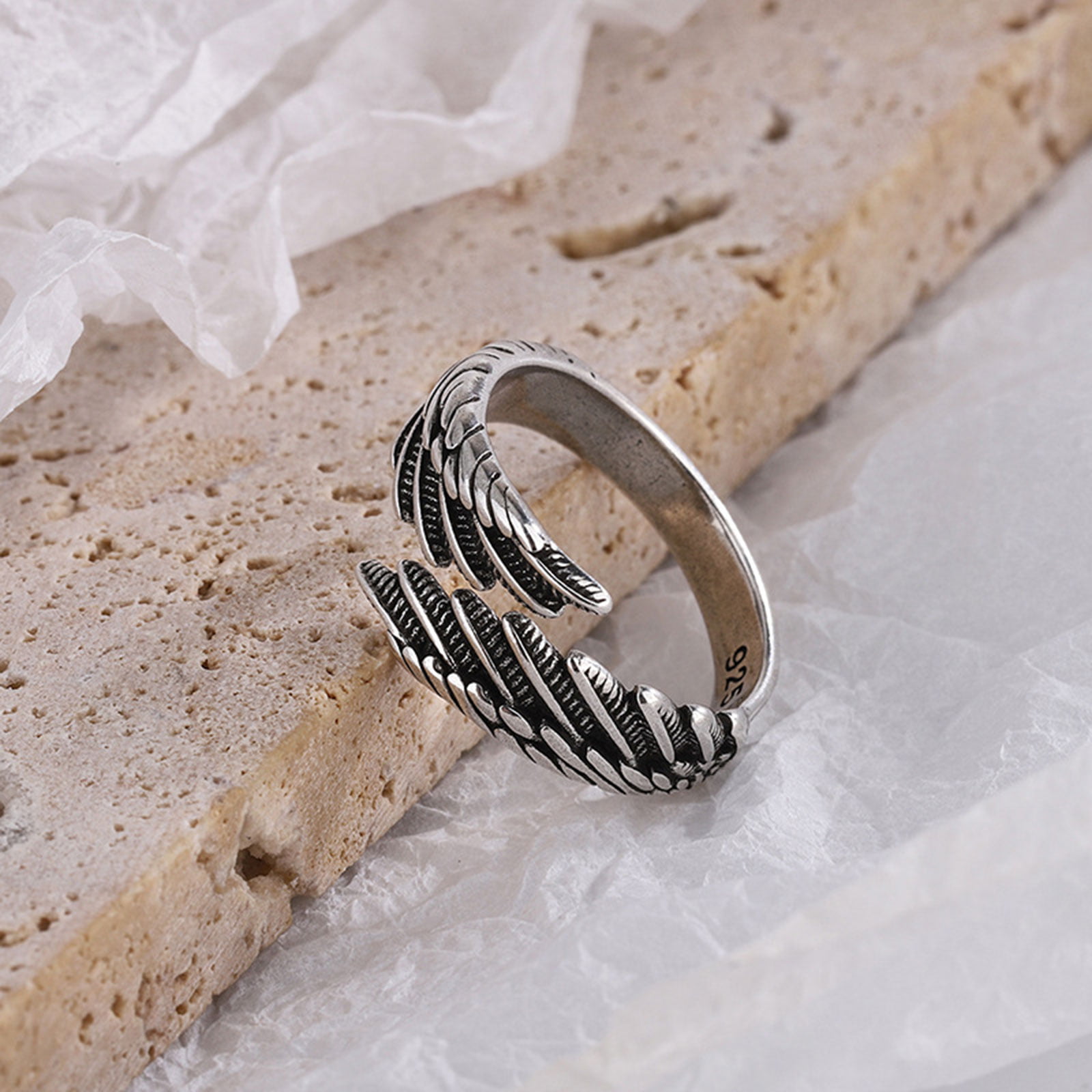 Green stone silver men's ring,Green stone silver ring,Handmade silver ring,Gift  ring for boyfriend,