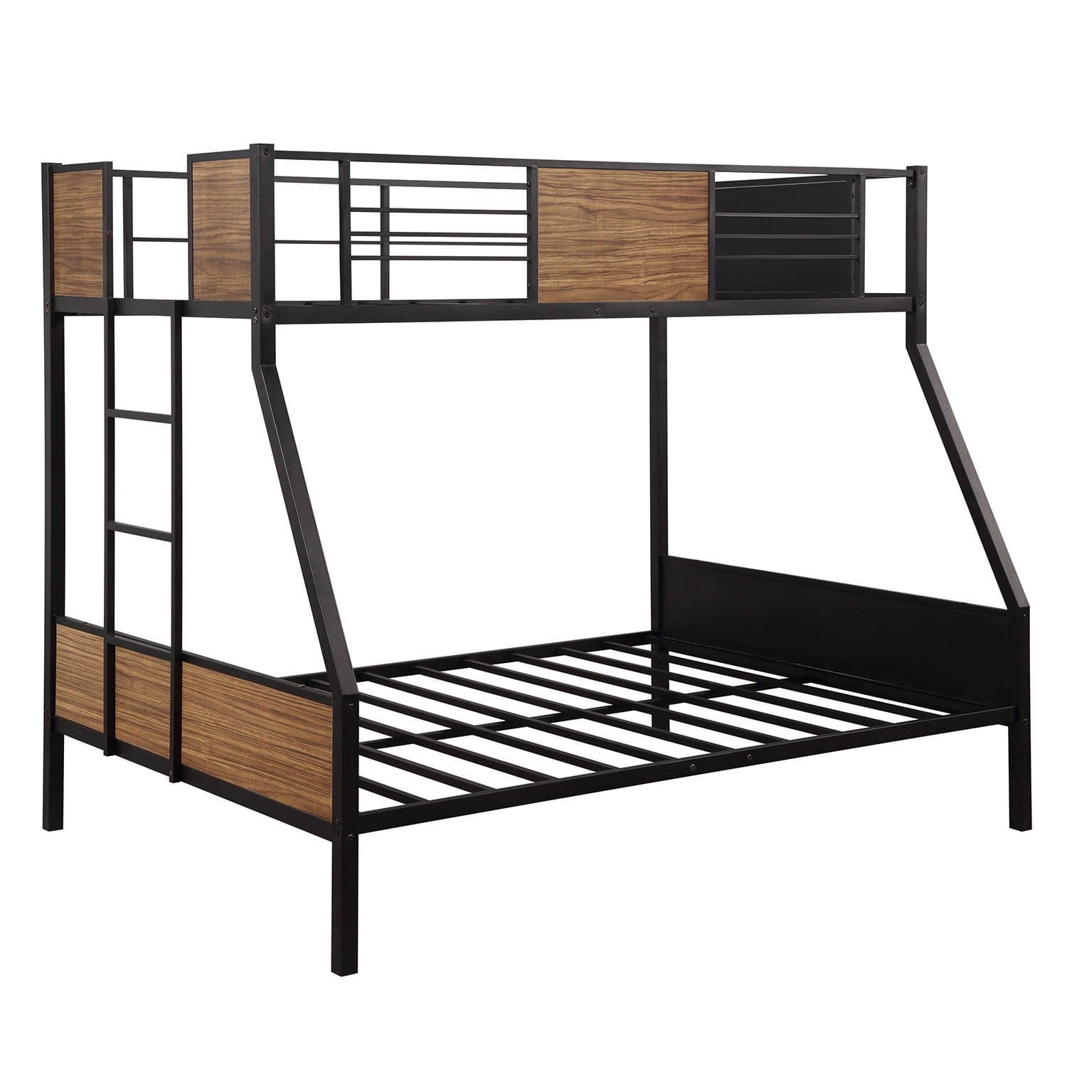 Metal Bunk Beds Twin over Full on Clearance, Heavy Duty Steel Twin Over