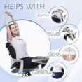 thumbnail image 2 of Orthopedic Seat Cushion and Backrest Lumbar Support Cushion Pillow compatible for Walkbee A, 2 of 5