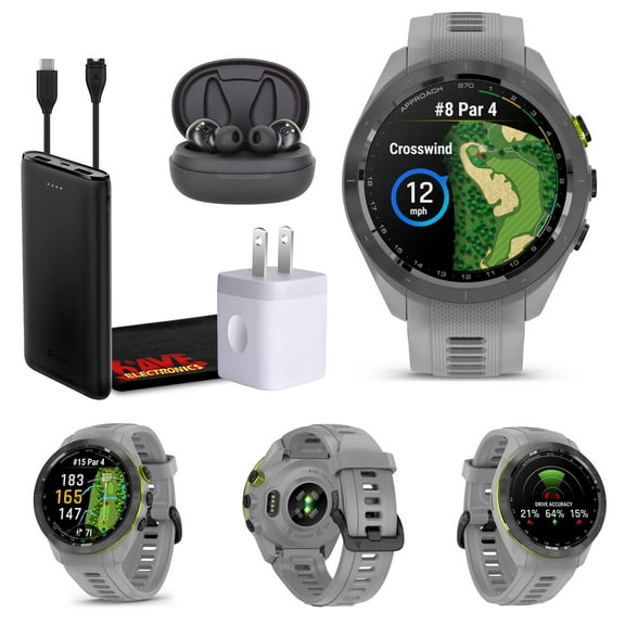 Garmin Approach S70 42mm Golf GPS Smartwatch - Gray