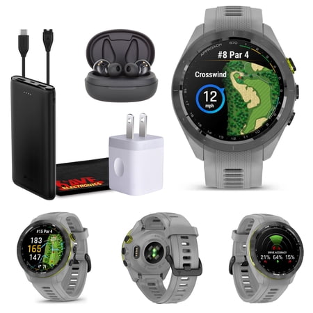Garmin Approach S70 42mm Golf GPS Smartwatch - Gray
