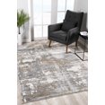 thumbnail image 6 of Rug Branch Contemporary Abstract  Grey Brown Indoor Area Rug - 5x7, 6 of 6