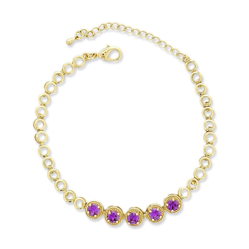 Kaashcustoms Gold Italian Chain anklet bracelet for women Summer Beach