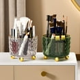 thumbnail image 2 of PENGXIANG Desktop Makeup Brush Holder Rotating Makeup Brush Storage for Cosmetics and Accessories, 2 of 4