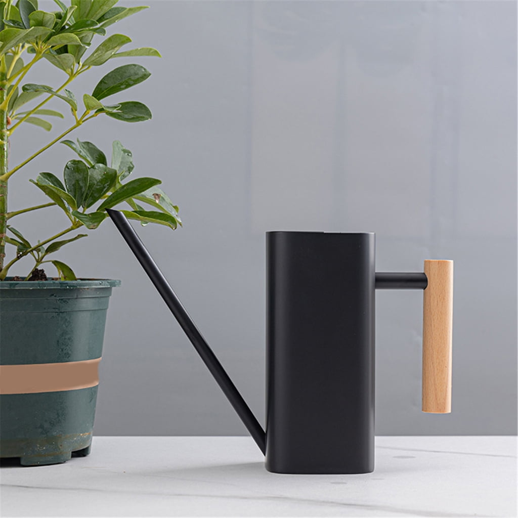 KCAHPAN Stainless Steel Watering Can Long Spout for Indoor and Outdoor Garden Plant