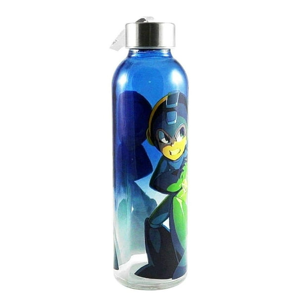 Botella de agua JUST FUNKY oficial Nintendo Switch Megaman de 600 ml