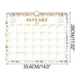 thumbnail image 6 of Kugisaki 2026 Calendar Wall, 12 Months Calendar Runs From January 2026 - December 2026, 14" x 11", Beautiful Patterns, Twin-Wire Binding, Hanging Hook, 6 of 9