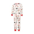 thumbnail image 2 of Kmbangi Cartoon Animal Printed Single-breasted Parent-child Jumpsuit, 2 of 9