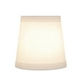 thumbnail image 5 of Aspen Creative Corporation 4'' Cotton Empire Candelabra Shade (Set of 6), 5 of 7