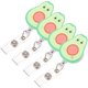 thumbnail image 4 of 4 clips para insignias de aguacate, hebillas prácticas para insignias, portatarjetas de identificación multifunción, 4 of 6