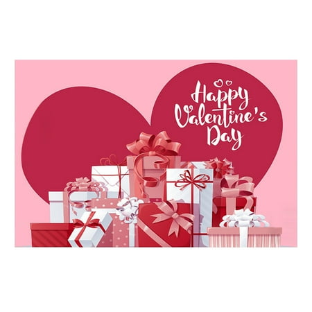 

REYYOISKA Pink Valentine s Day Decoration Tapestry Cloth Party Decoration Scene Photo Background Cloth Proposal Love Ambience Tapestry Cloth