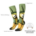thumbnail image 4 of Fuzoiu Quirky Cartoon 123 Print Adult Stockings,Crew Socks,Unisex Fashion Socks, Casual Sports Socks,Comfortable Crew Socks for Everyday Wear and Sports, 4 of 6
