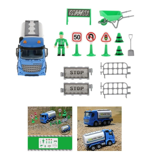Kit de juguetes para camiones de saneamiento, rociadores para automóviles, juguetes para camiones de , piezas de bricolaje para niños, niñas y n Estilo 3